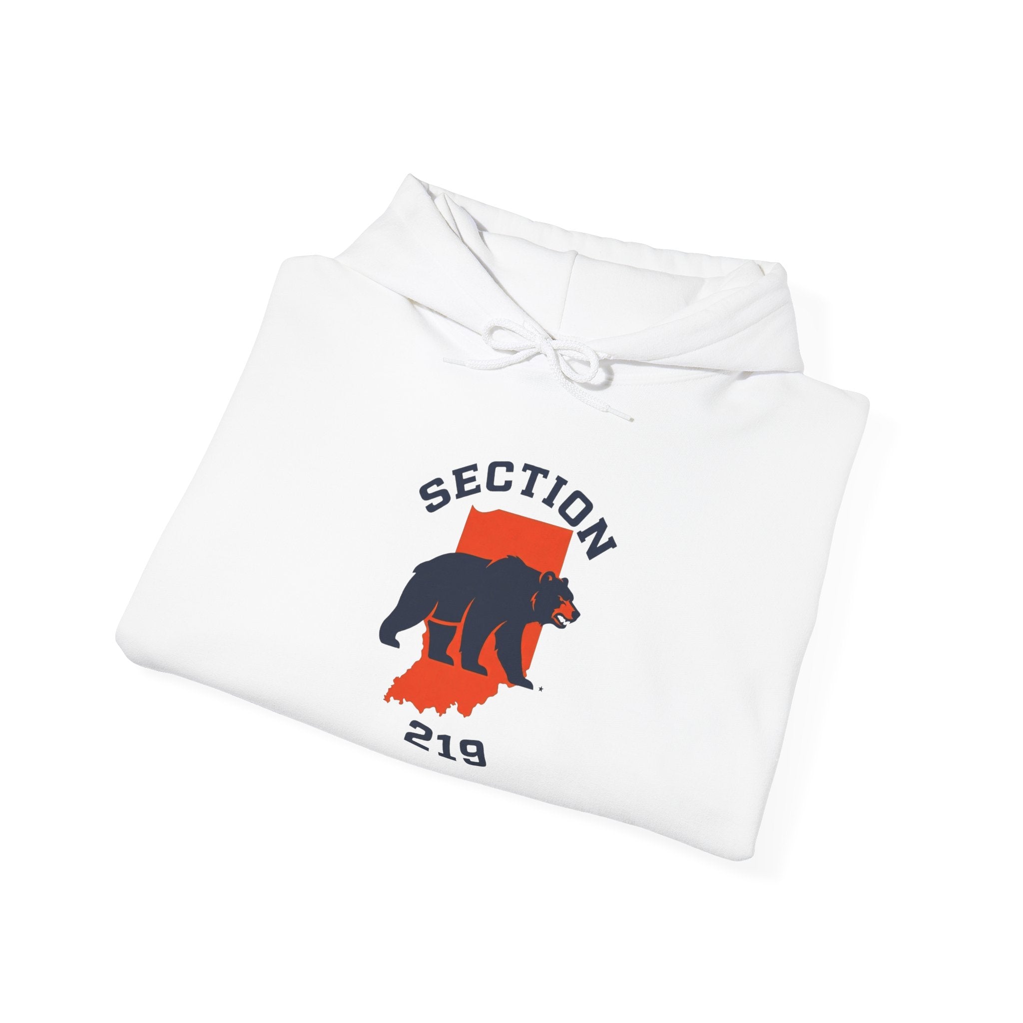 Indiana Bears - Blue Bear Hooded Sweatshirt