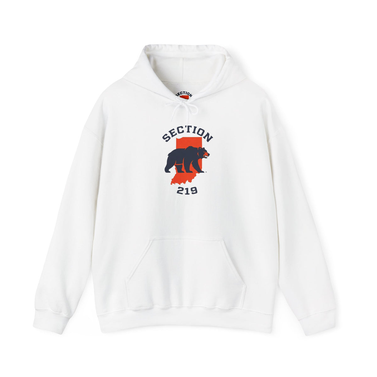 Indiana Bears - Blue Bear Hooded Sweatshirt